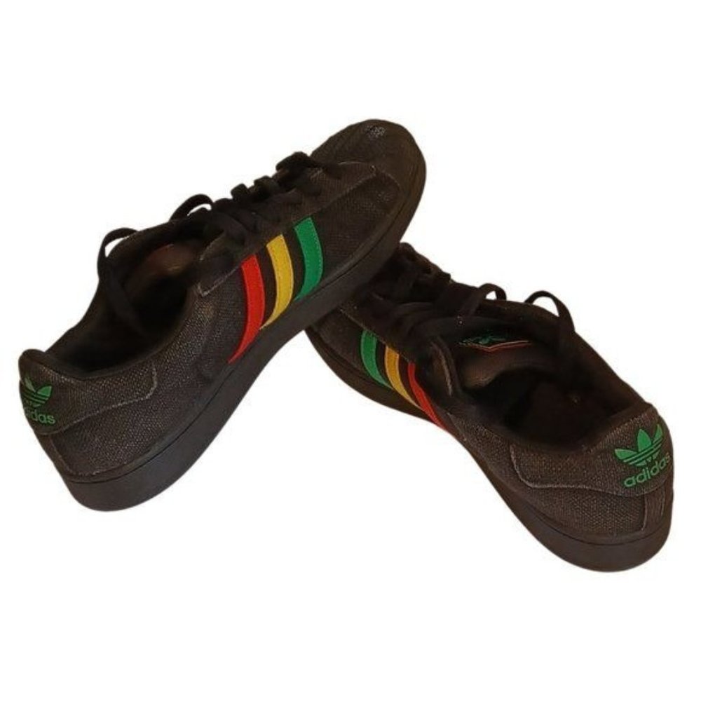 Adidas Shoes Original Superstar Men’s sz 12, Black, Hemp